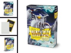 White Matte - Dragon Shield Card Sleeves - Small Sized (60-Pack)